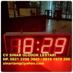 Lampu Display Countdown Timer 4D 8inch